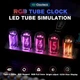Годинник Nixie Tube Clock Walnut Digital Clock, підтримка синхронізації часу по Wi-Fi, Коричневий - зображення 6