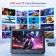 Автомобильный DVD-плеер GoNavidio с 10,5-дюймовым экраном, аккумулятором на 5 часов Черный - изображение 7