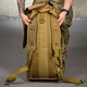 Тактический рюкзак X-Tactical 50 л с системой крепления Molle и липучкой койот 65х45х20 см - изображение 2