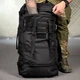 Тактический рюкзак X-Tactical 50 л с системой крепления Molle и липучкой черный 65х45х20 см - изображение 3