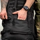 Тактический рюкзак X-Tactical 50 л с системой крепления Molle и липучкой черный 65х45х20 см - изображение 6