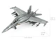 Металлический 3D конструктор Metal Earth "Истребитель-бомбардировщик F/A-18 Super Hornet" (MMS459) - изображение 7