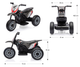 Pojazd na akumulator Milly Mally Motocykl HONDA CRF 450R Grey (5901761128604) - obraz 15
