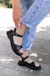 Жіночі босоніжки Ailinda 890-2 37 Чорний - зображення 1