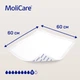 Пелюшка поглинаюча гігієнічна з СУПЕРАБСОРБЕНТОМ MoliCare® Premium Bed Mat 9 крапель 60x60 см 30шт/пак - зображення 2