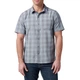 Сорочка тактична 5.11 Tactical Nate Short Sleeve Shirt Mortar Plaid 2XL (71217-1087) - зображення 1