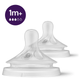 Smoczek do butelki Philips Avent Natural Response 1 m+ SCY963/02 2 szt (8710103985112) - obraz 2