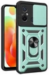 Чохол Camshield з кільцем-підставкою на Xiaomi Redmi 12C / зелений - зображення 1