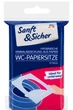 Накладка на сидіння для унітазу Sanft&Sicher WC-Papiersitze 10 шт - зображення 1