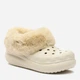 Женские сабо утепленные Crocs Furever Crush Bone 208446-2Y2 34-35 (M3/W5) 21 см Бежевые (196265285679) - изображение 2