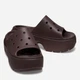 Женские шлепанцы Crocs Stomp Slide Mcha 209346-2ZH 42-43 (M9/W11) 27 см Коричневые (196265594931) - изображение 2