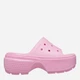 Женские шлепанцы Crocs Stomp Slide PTw 209346-6WY 36-37 (M4/W6) 22 см Розовые (196265688005) - изображение 1