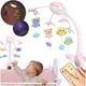 Мобіль на ліжечко Ricokids СРRK-813, карусель з підвісними іграшками, з проєктором зоряного неба, музичний плеєр та нічник, 13 мелодій, дстанційне керування, рожевий - зображення 7