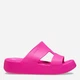 Жіночі шльопанці Crocs Getaway Platform H-Strap PCs 209409-6TW 42-43 (W11) 27 см Рожеві (196265721139) - зображення 1