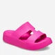 Жіночі шльопанці Crocs Getaway Platform H-Strap PCs 209409-6TW 42-43 (W11) 27 см Рожеві (196265721139) - зображення 2