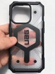 Чехол противоударный UAG Pathfinder MagSafe (Original) для Iphone 15 Pro (6.1") Прозрачный Ice 114281114343 - изображение 6