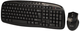 Zestaw bezprzewodowy Blow KM-1 Black (5900804071020) - obraz 1