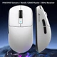 Игровая мышь Attack Shark R6 White, 39г, PAW3950MAX, до 42000 DPI, 8000 Гц, 3 режима подключения - изображение 2