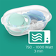 Smoczek Philips Avent Ultra Air 0-6 m SCF085/21 Niebieski/Zielony 2 szt (8720689016117) - obraz 3