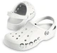 Жіночі крокси Бая Клог Білі Crocs Baya White Clog (36-37, білий) - зображення 1