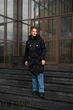 Женское зимнее пальто Visdeer 50 черное 83652 - изображение 3