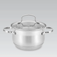Кастрюля нержавеющая Maestro 220 x 5.1 л (MR-3512-22) - изображение 3