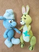 Гном смурф игрушка вязаная мягкая - изображение 4