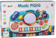 Pianinko edukacyjne muzyczne Lean Toys z bębnem 17265 (5905991000884) - obraz 1