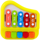 Pianinko dla malucha Lean Toys Żółte 4298 (5908275997757) - obraz 3