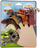 Zestaw pacynek na palec Lean Toys Dinozaury Kolorowe 5 szt 7389 (5908275999027) - obraz 1