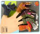 Zestaw pacynek na palec Lean Toys Dinozaury Kolorowe 5 szt 15711 (5905679072295) - obraz 1