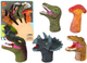 Zestaw pacynek na palec Lean Toys Dinozaury Kolorowe 5 szt 15711 (5905679072295) - obraz 2