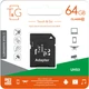 Карта памяти T&G microSDXC 64GB (UHS-I U3) W-30 MB/s, R-80 MB/s Class 10 (TG-64GBSDU3CL10-01) + SD Adapter - изображение 2
