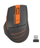 Мышка беспроводная A4Tech FG30S Orange/Black USB для ноутбука (304140) - изображение 1