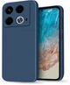 Силиконовый чехол HardCorner Infinix Note 40 (с микрофиброй) Blue (41163-28) - изображение 1
