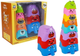 Piramidka-kubeczki dla niemowlaka LEAN Toys Zwierzątka 7164 (5905323218697) - obraz 3