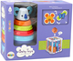 Розвиваюча сенсорна іграшка LEAN Toys Коала з вежею, кубиками, кубиком та дзиґою 17700 (5905991005506) - зображення 1
