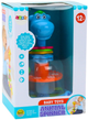 Bączek z kulkami dla niemowląt LEAN Toys Hipopotam Niebieski 20140 (5905991023241) - obraz 1