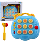 Gra zręcznościowa LEAN Toys Whac-A-Mole z młotkiem Niebieska 22639 (5905991049883) - obraz 2