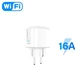 Розумна WiFi розетка Smart 16А 3680Вт з моніторингом енергоспоживання Управління через телефон Біла - зображення 4