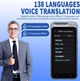 Перекладач Розумний портативний голосовий Z6 Translator 17 офлайн мов 138 онлайн мов, фото переклад 74 мовами 1500 mAh - зображення 6
