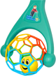 Толкач LEAN Toys з гнучким гримучим м'ячиком Бірюзовий 22839 (5905991051886) - зображення 3