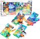 М'яка сенсорна книга LEAN Toys 4 шт 22888 (5905991052371) - зображення 2