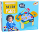 Stolik wielofunkcyjny LEAN Toys 4w1 Niebieski 18529 (5905991021506) - obraz 1