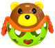 Брязкальце-прорізувач LEAN Toys Ведмедик Тедді 5420 (5905884453865) - зображення 3