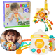Сенсорна іграшка LEAN Toys 3в1 з прорізувачем брязкальцем і пляшкою 22647 (5905991049968) - зображення 2