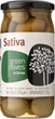 Оливки Sativa Зелені цілі в розсолі 370 г (5204108337708) - зображення 1