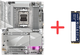 Материнская плата Gigabyte X870 AORUS ELITE WIFI7 ICE (sAM5, AMD X870, PCI-Ex16) + SSD диск Gigabyte Gen4 4000E 500GB M.2 2280 NVMe PCIe 4.0 x4 3D NAND Flash в подарок! - изображение 1