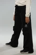 Брюки карго подростковые для девочки IRmAS 1173 158 черные - изображение 6