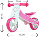 Rowerek biegowy Milly Mally Jake Hearts (2595) (5901761124699) - obraz 4